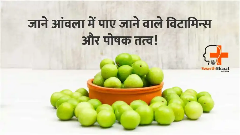 आंवला में पाए जाने वाले विटामिन्स और पोषक तत्व