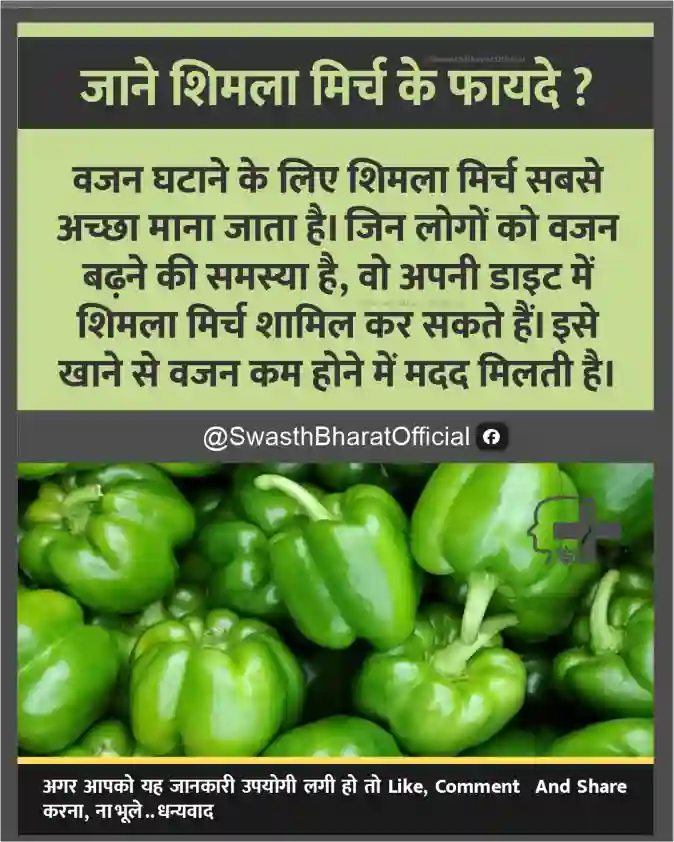 benefits of capsicums