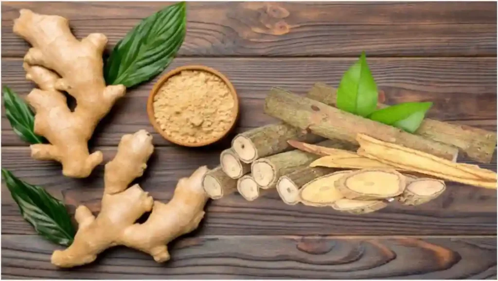 मुलेठी और अदरक का पेस्ट के फायदे